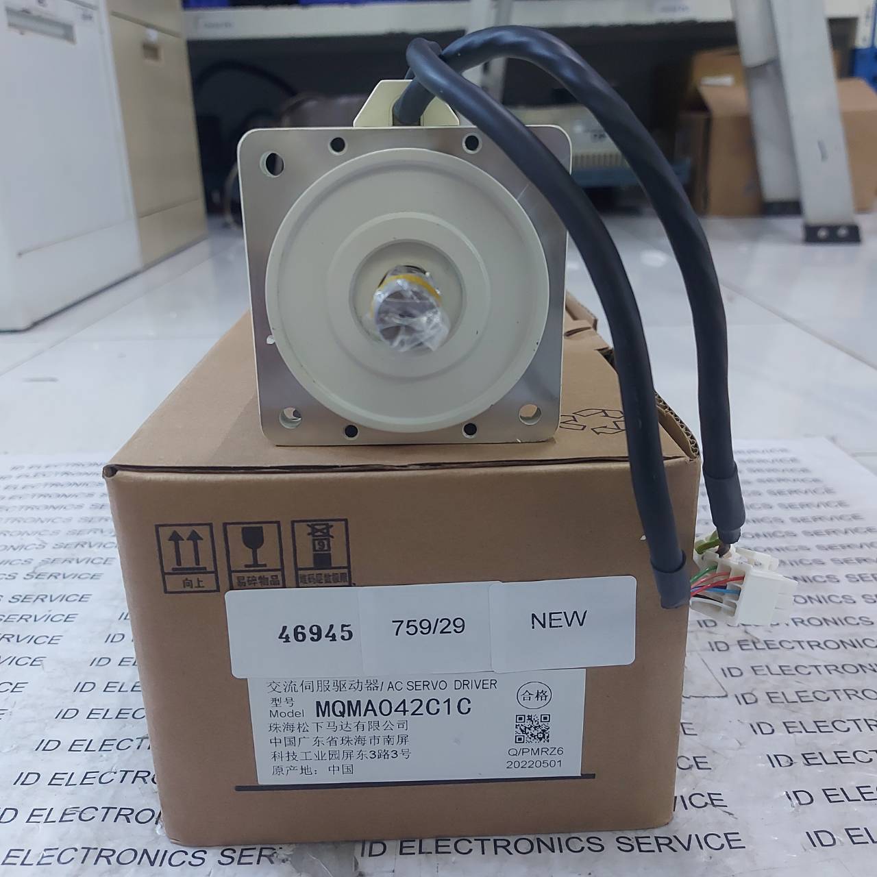SERVO MOTOR " PANASONIC " MODEL : MQMA042C1C