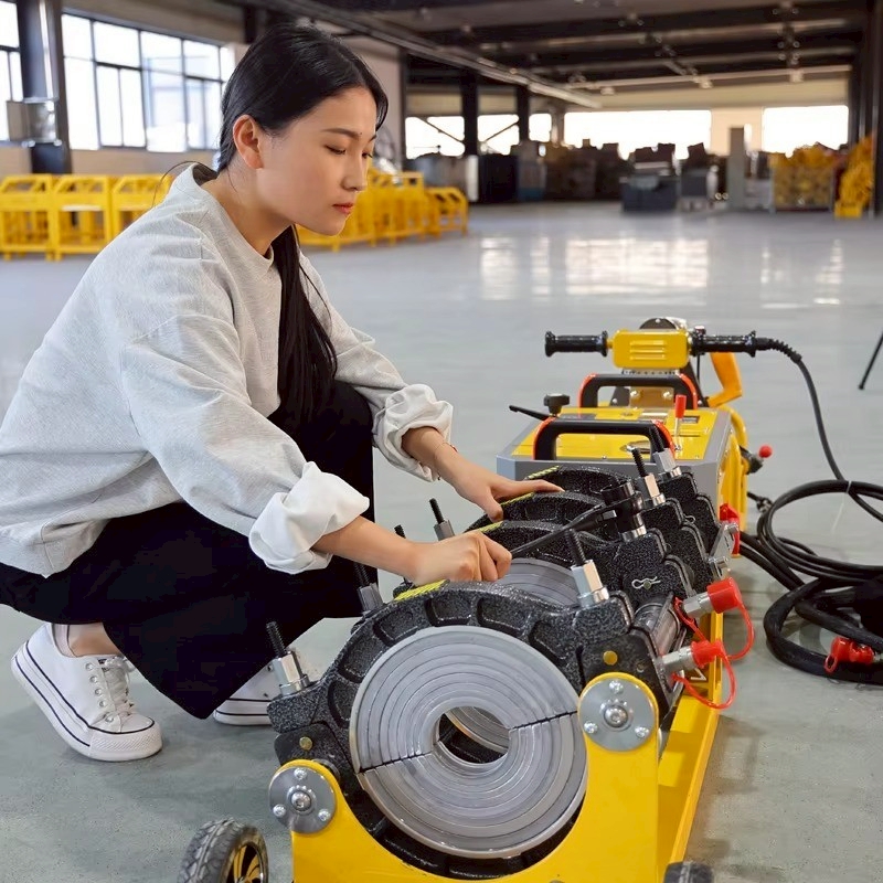 เครื่องเชื่อมท่อ Welping รุ่น WP250A (ไฮดรอลิค) ขนาดท่อที่เชื่อม 63 mm.-250 mm.