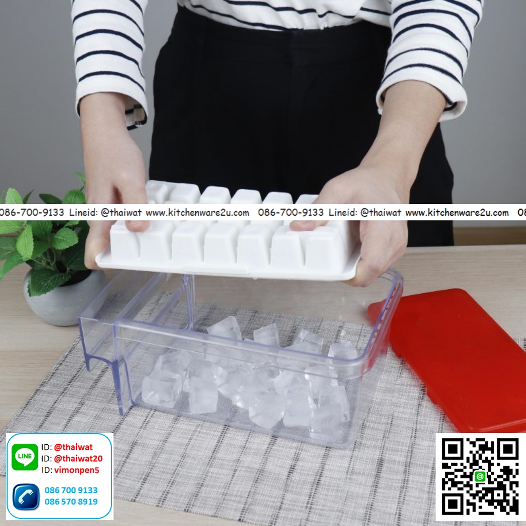 P07802 ที่ทำน้ำแข็ง เกรดห้าง ใช้วัสดุอย่างดี ขายดีมาก ราคาส่งต่อ 1 โหล: 12 ชุด