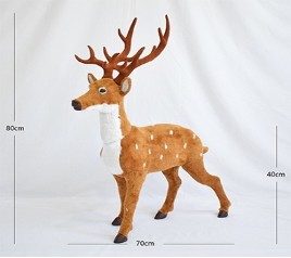 กวางคริสต์มาส80cm.