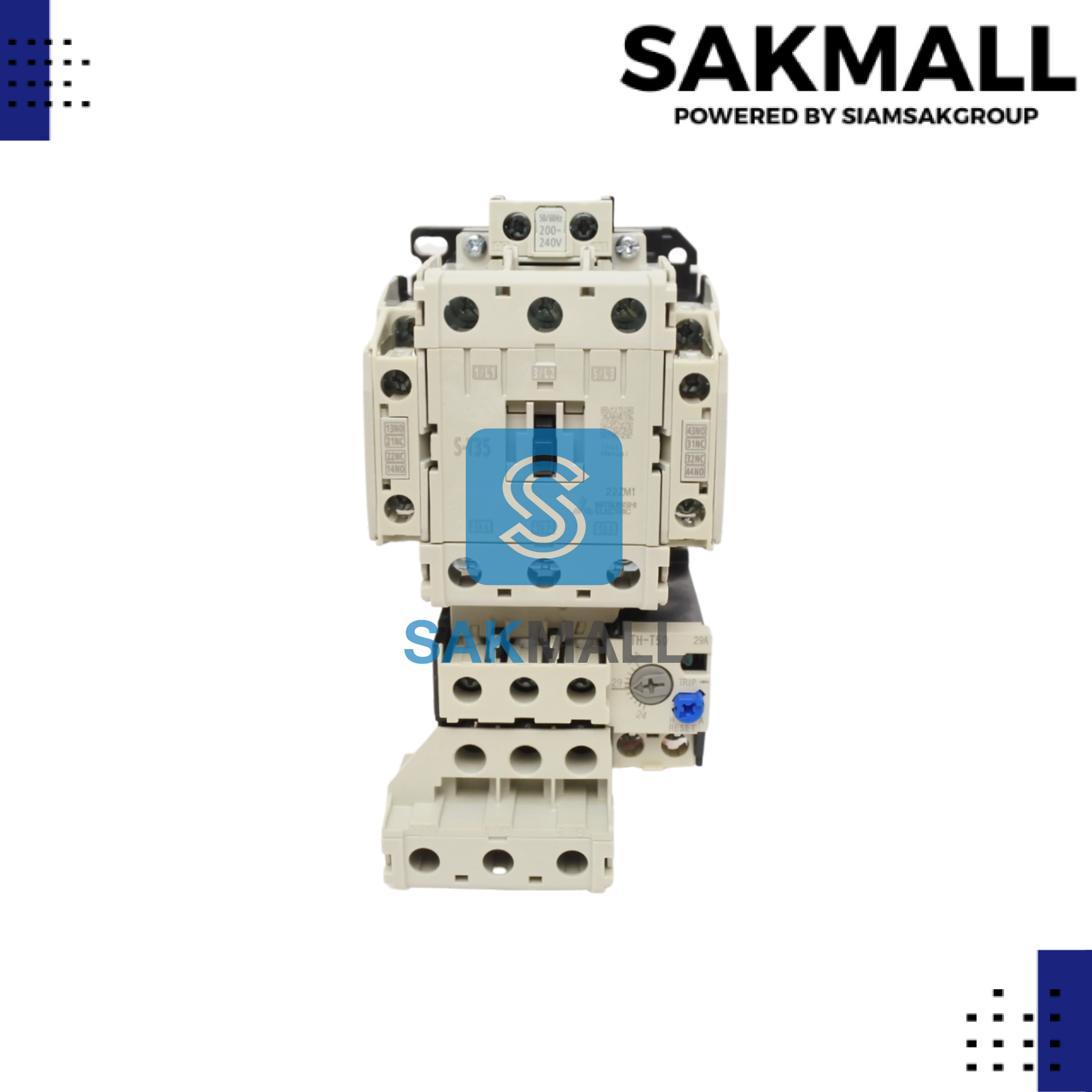 ชุดสตาร์ทเตอร์มิตซูบิชิ MSO-T35 200V. (24-34A)