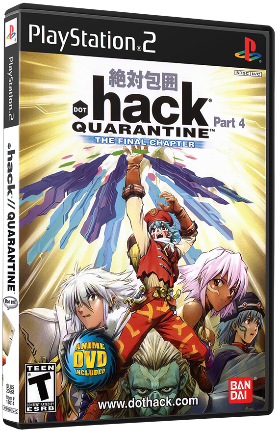 แผ่นเกมส์ PS2 : Dot Hack Part 4 - Quarantine