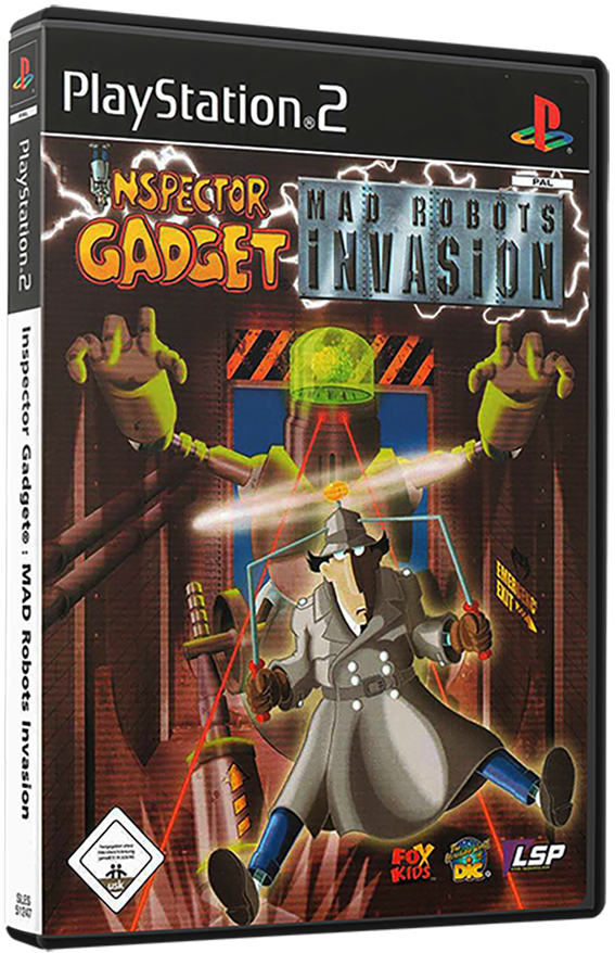 แผ่นเกมส์ PS2 : Inspector Gadget - Mad Robots Invasion