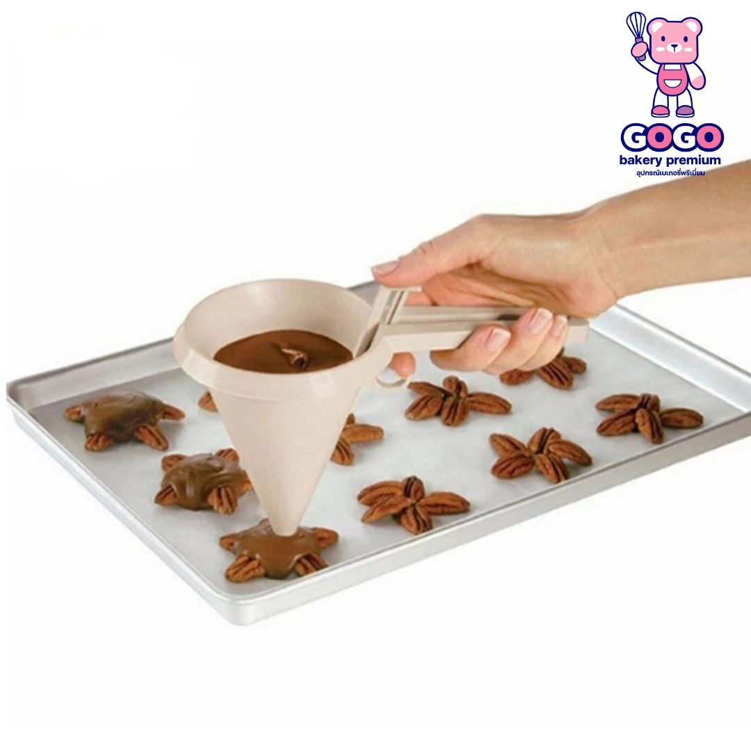 กรวยหยอดแป้ง พิมพ์วุ้น พิมพ์เค้ก พิมพ์ตกแต่ง เนื้อนิ่ม เเกะง่าย ไม่ติดพิมพ์