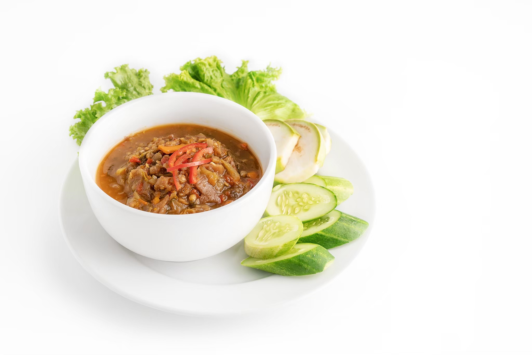 น้ำพริกเห็ด (Thai Mushrooms chili dip)