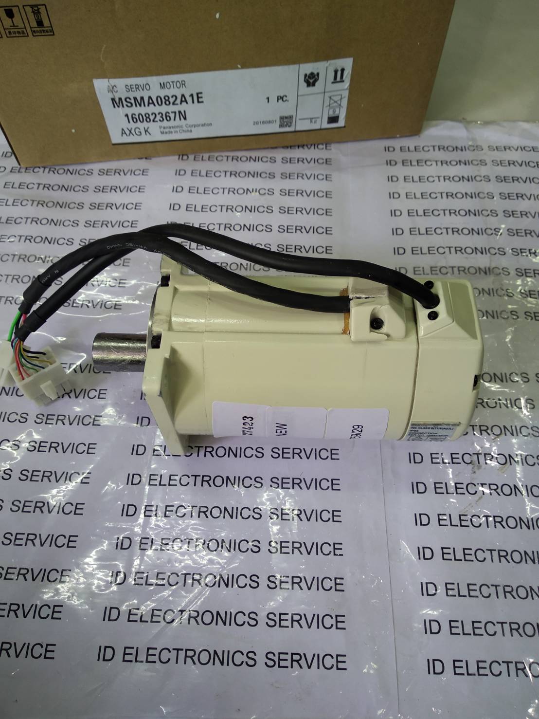 SERVO MOTOR " PANASONIC " MODEL : MSMA082A1E
