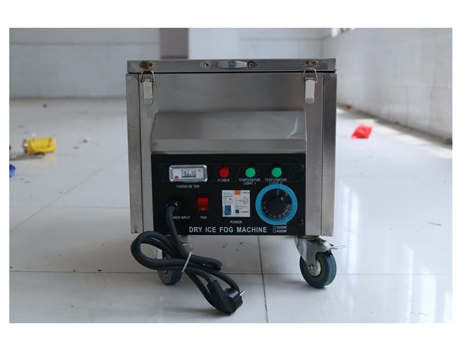 เครื่องทำควันไดร์ไอซ์ Dry Ice Machine 3000W Stage smoke maker dry ice 3000 w
