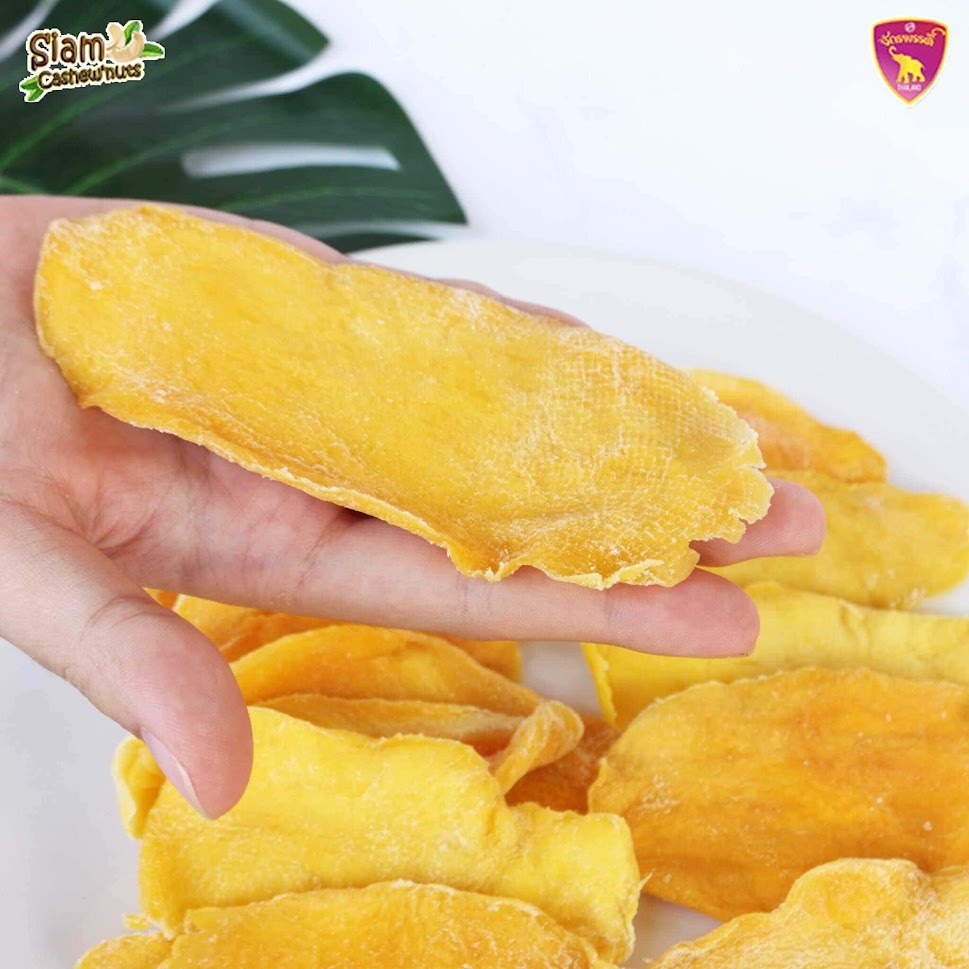 🥭 มะม่วงแก้วขมิ้น อบแห้ง ชิ้นใหญ่ ยกถุงใหญ่ 5กิโล ราคาส่ง รสหวานอมเปรี้ยว อร่อยปราศจากน้ำตาล 🥭