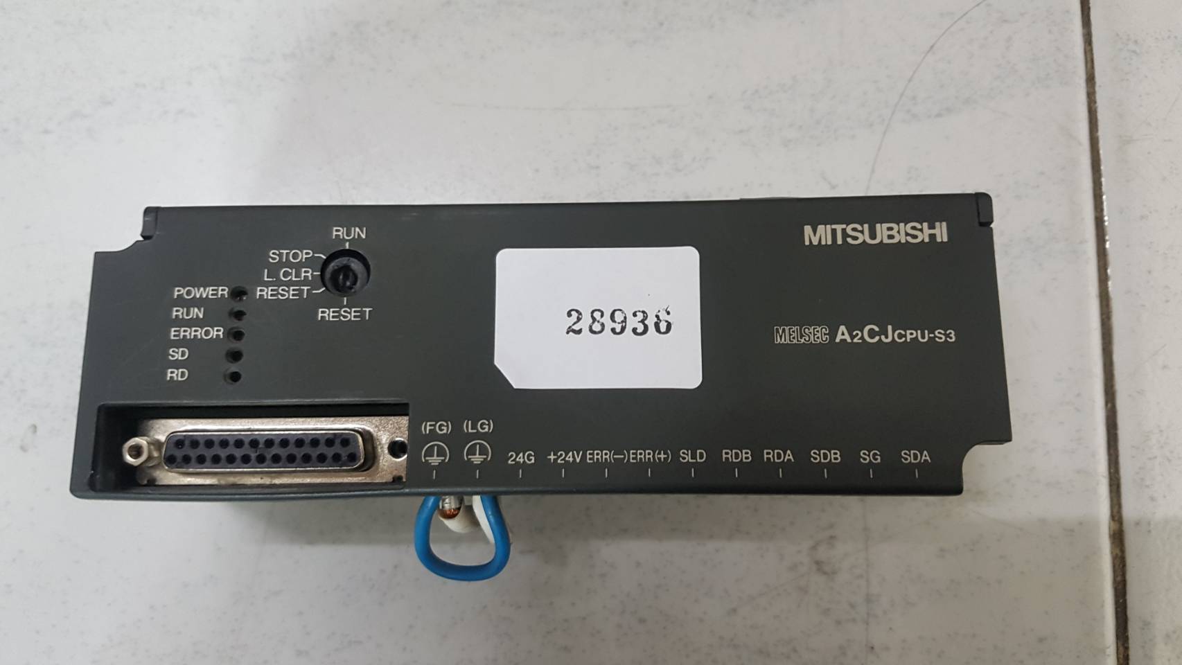 PLC " MITSUBISHI " MODEL : A2CJCPU-S3