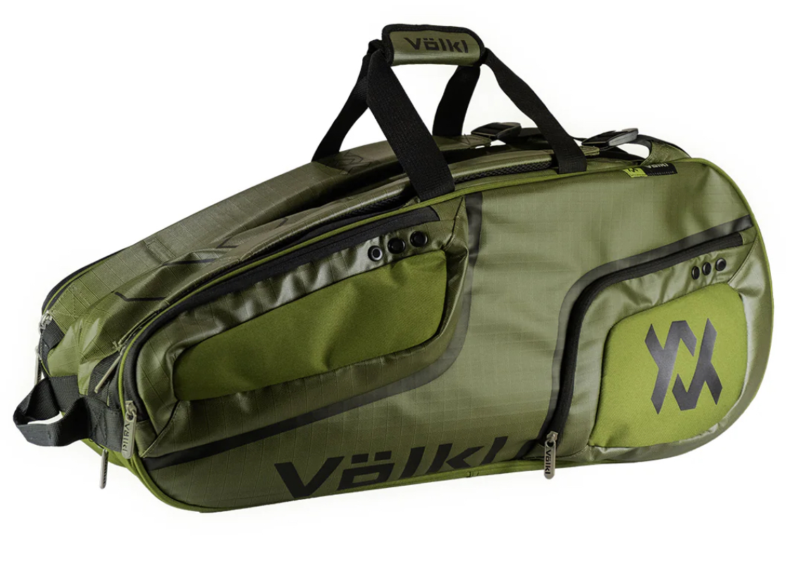 Volkl Combi Primo bag สี Army Green - กระเป๋าเทนนิสขนาดใหญ่ พร้อมฟีเจอร์ครบครัน