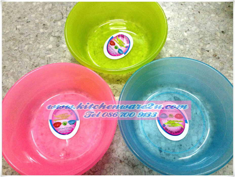 P05933 กะละมังกลม No.26 สีหวาน เกรดเอ 026A JN (ราคาส่งต่อ 20 โหล: 240 ใบ: 100 บ/โหล)