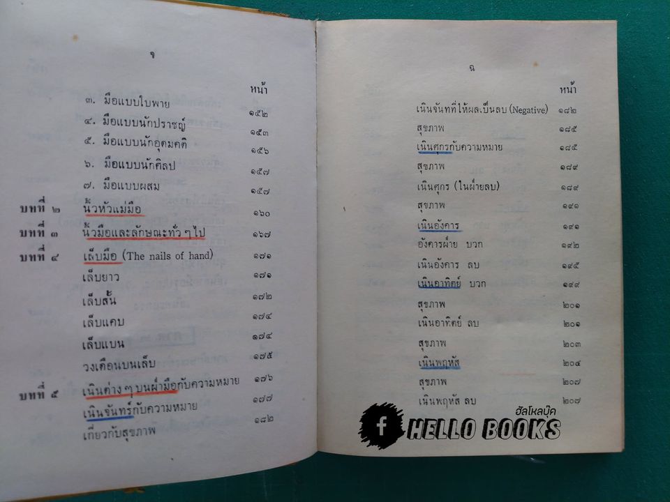 ตำราดูลายมือ ระบบไคโร