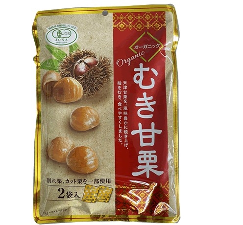 🌰✨ Jona JAS Organic Chestnut เกาลัคออแกนิค 110g × 2 ถุง ✨🌰