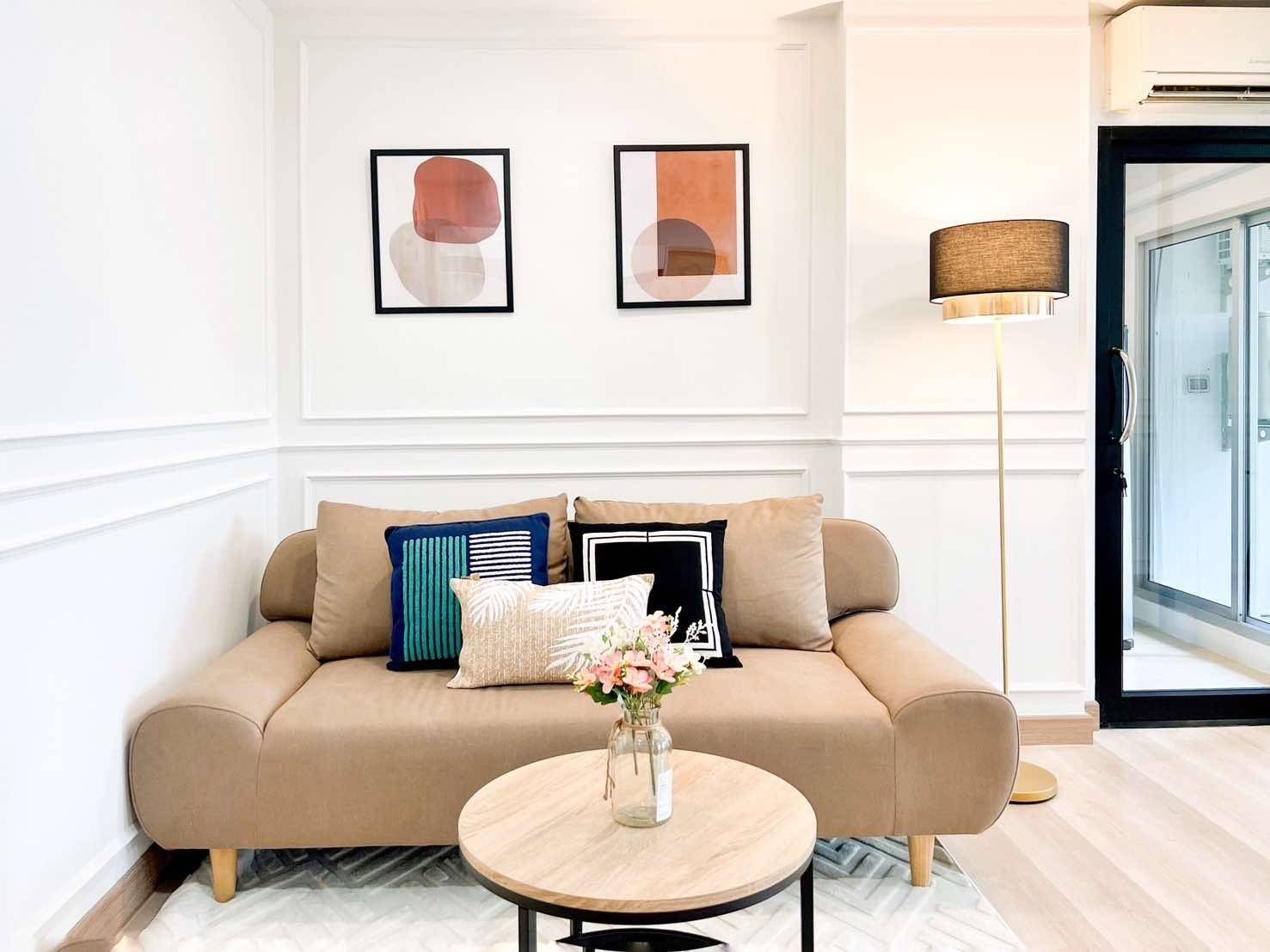 ขายด่วนคอนโดThe Niche ID ลาดพร้าว 130 ชั้น7 ห้องใหญ่แต่งสวย เฟอร์นิเจอร์ครบพร้อมอยู่ (N.1521)