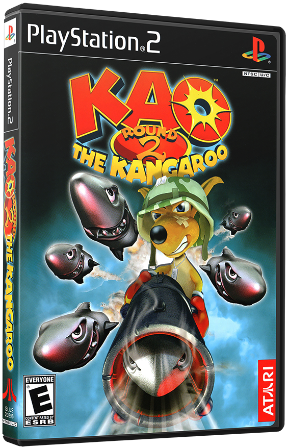 แผ่นเกมส์ PS2 : Kao the Kangaroo Round 2