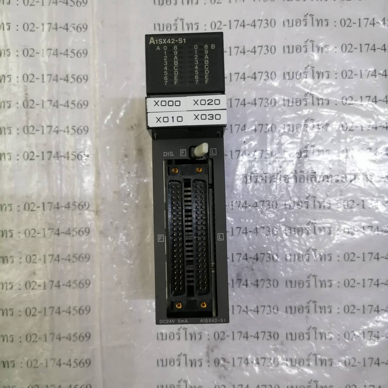 PLC " MITSUBISHI " MODEL : A1SX42-S1