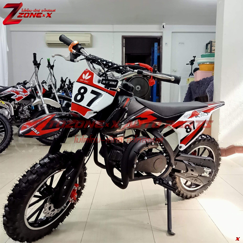 มอเตอร์ไซค์วิบาก โซน-เอ็กซ์(ZONE-X) ZXDBKT87 49cc 10&10
