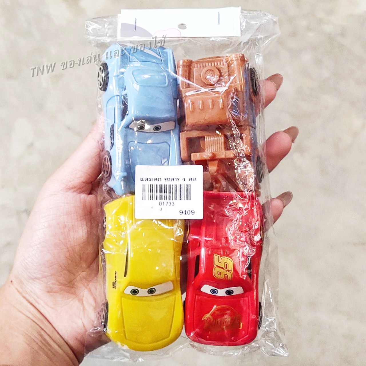 💥 ของแต่งเค้ก CARS รถซิ่ง ของแต่งเค้ก โมเดลตกแต่ง อุปกรณ์แต่งเค้ก 💥