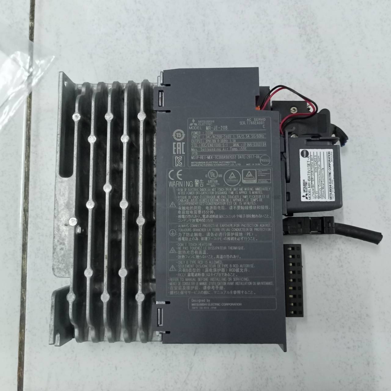 ขาย MR-JE-20B DRIVE "MITSUBISHI"