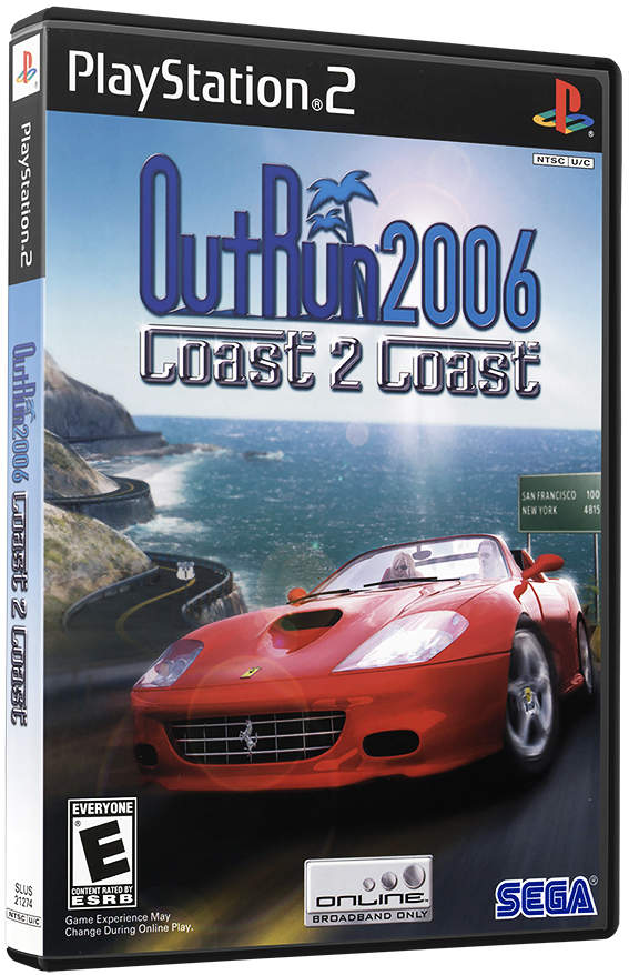 แผ่นเกมส์ PS2 : OutRun 2006 - Coast 2 Coast