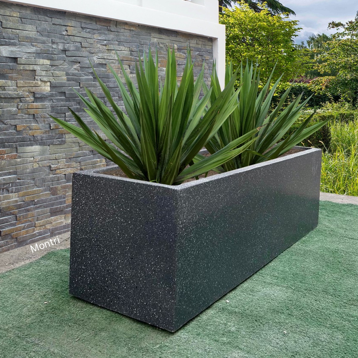 กระถางปูนทาสี set 10 ใบ ลงสีคุณภาพพร้อมเคลือบเงาสามารถวางได้ทั้งกลางแจ้งและในร่ม ขนาด 30*100* cm. วัสดุเป็นปูน