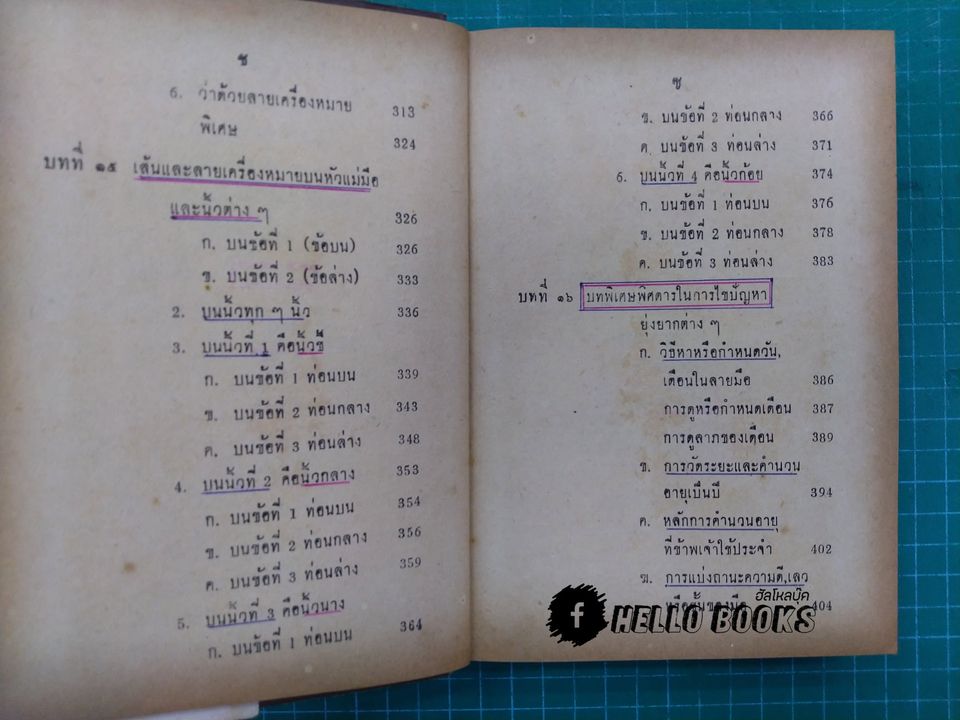 ลายมือบอกชะตา (เล่ม ๒)