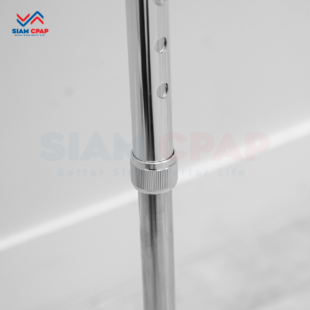 ไม้เท้าอลูมิเนียม 3 ขา (แบบหัวค้อน Tripod Cane)