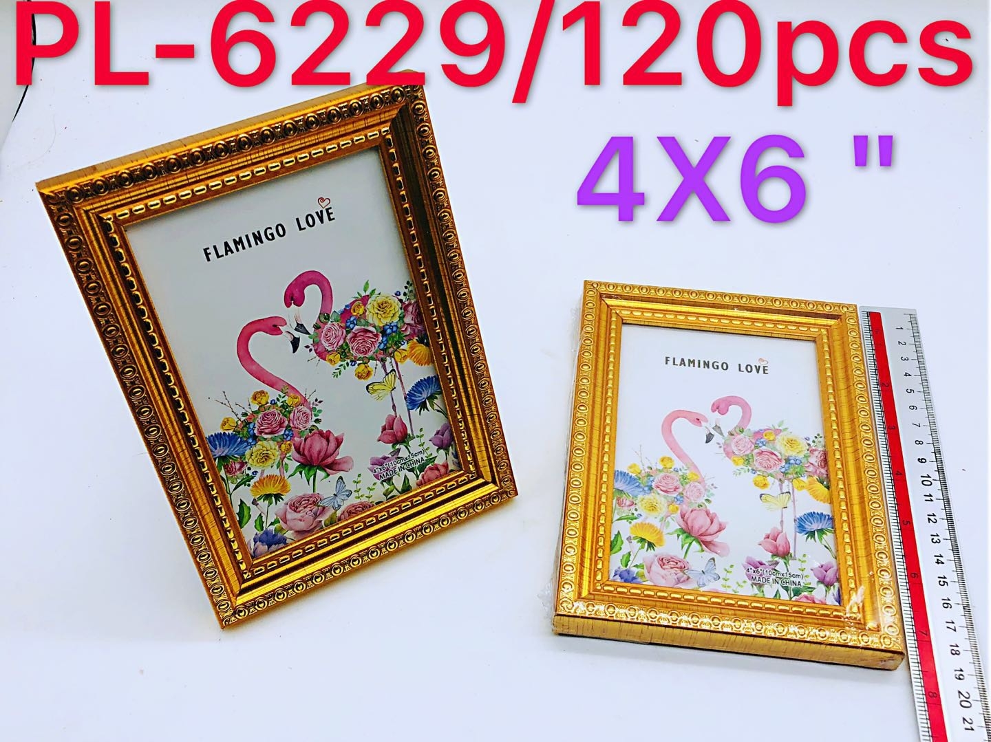 P01519 กรอบรูป4*6 นิ้ว ราคาต่อโหล (200 บ/โหล ขายส่งทุกอย่าง 20 บาท)