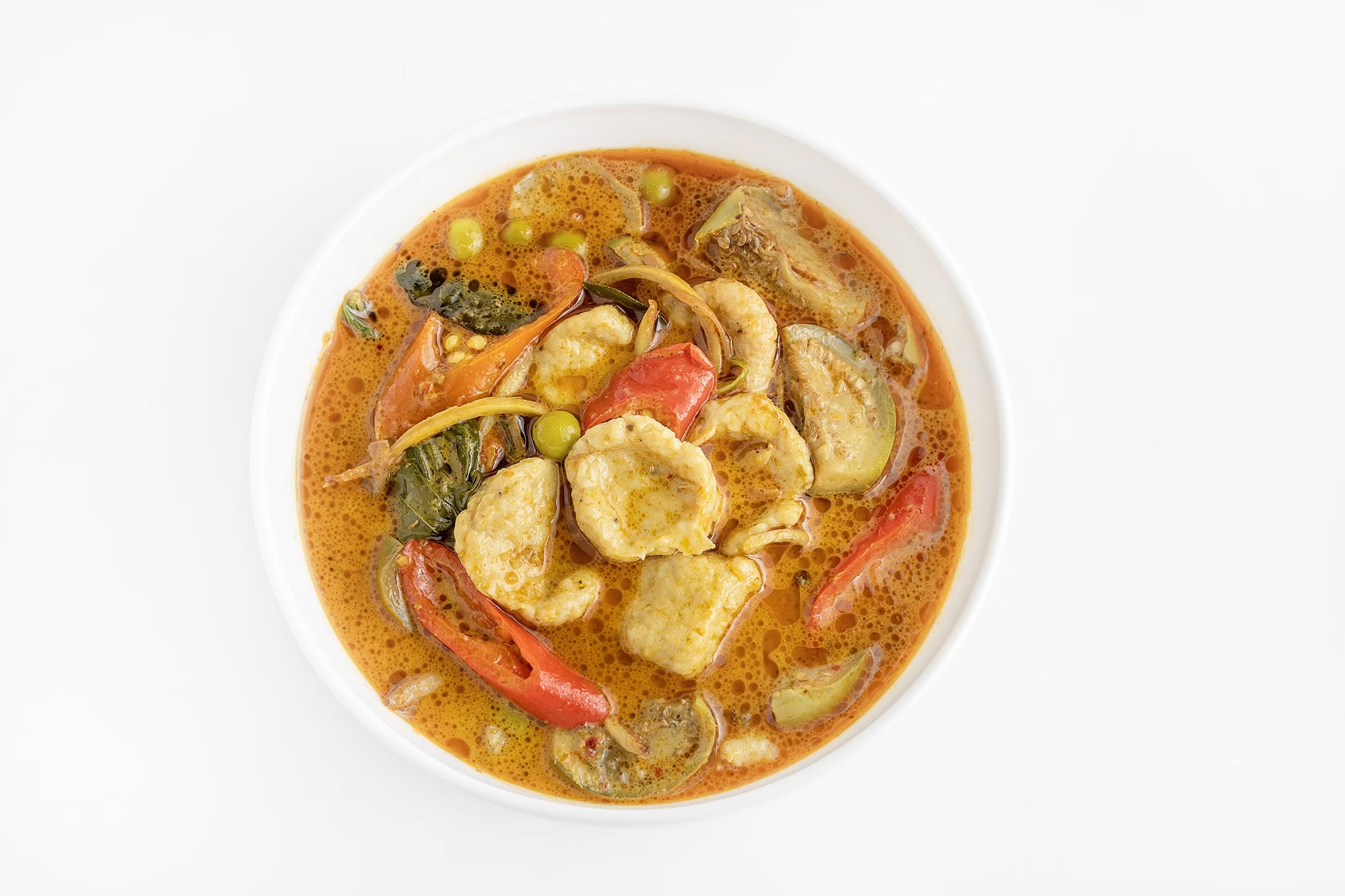อาหารเจ แกงลูกชิ้นปลากรายสูตรเจ By Sovegan