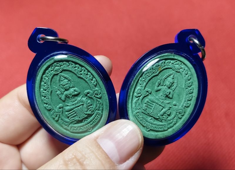 พระผงสหัสเนตรมหาเทวา นาคาคู่บารมี (รักษาโรค ที่ยารักษาไม่ได้) หลวงพ่อหนุน วัดพุทธโมกข์ (พระอภิญา สำเร็จวิชามโนมยิทธิ ผู้ค้นพบวิชา พุทโธระเบิด อันลือลั่น)