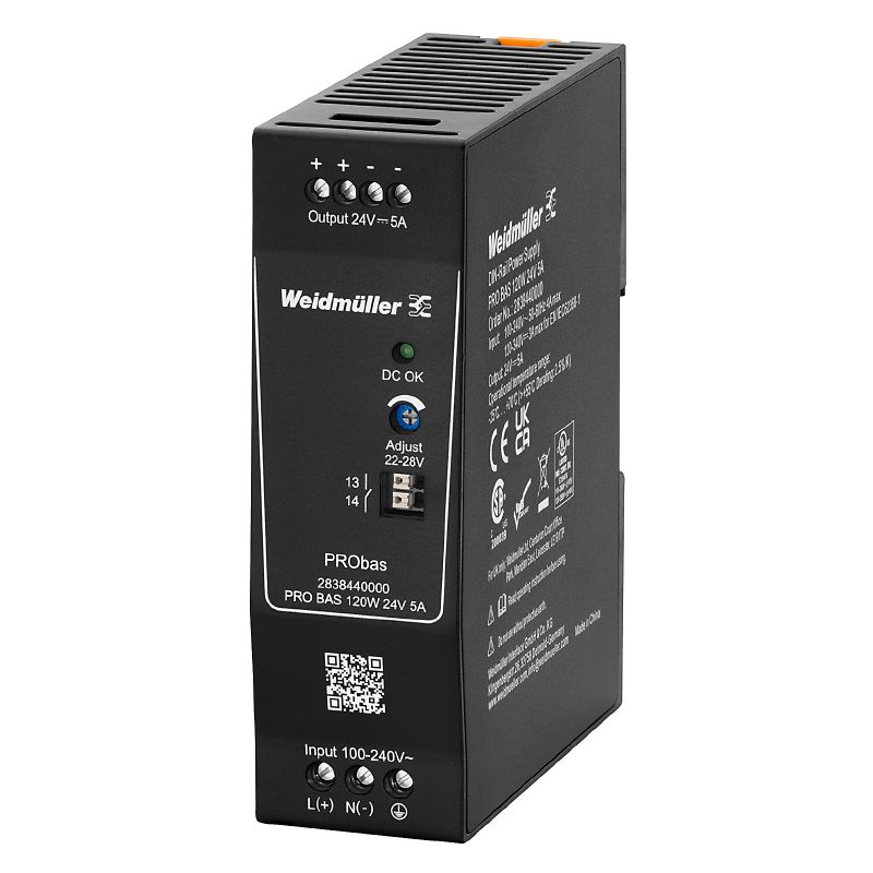 POWER SUPPLY PRO BAS 120W 24V 5A