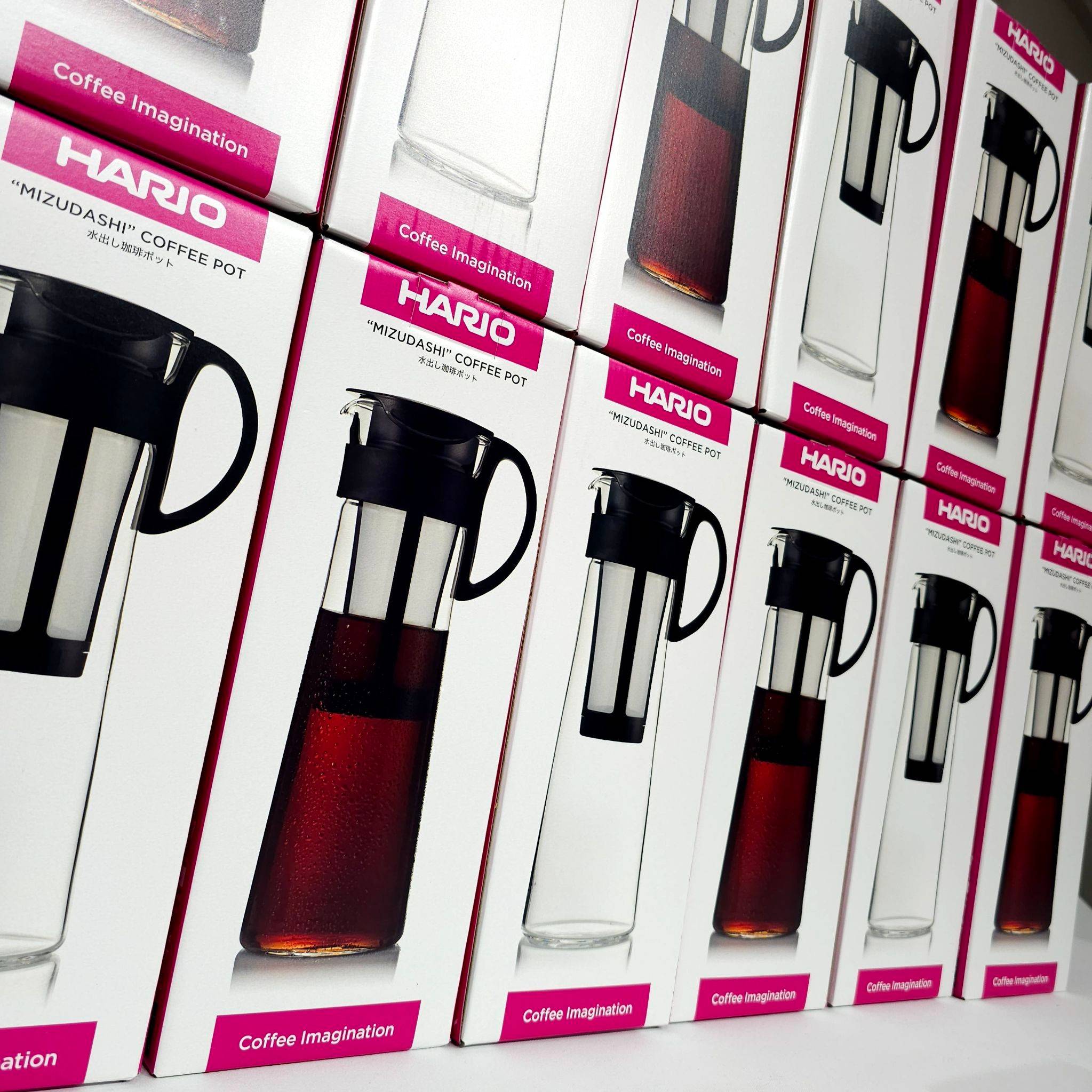 ขวดกาแฟ cold brew HARIO Cold Brew Coffee Pot Black 1000 ml Coffee Pitcher MCPN-14-B