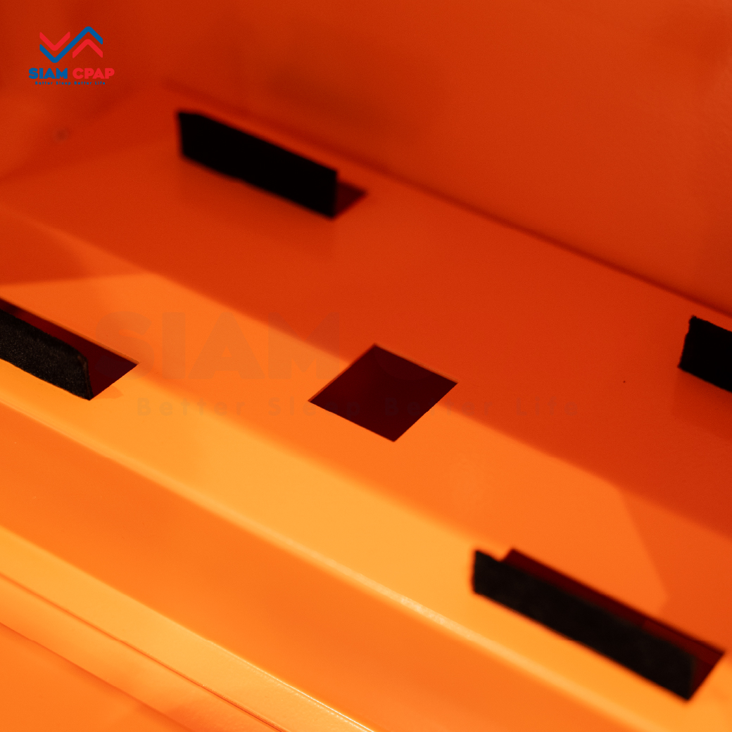 ตู้เก็บเครื่องกระตุกหัวใจอัตโนมัติ AED มีสัญญาไฟและเสียงแจ้งเตือน (แบบแขวนผนัง)