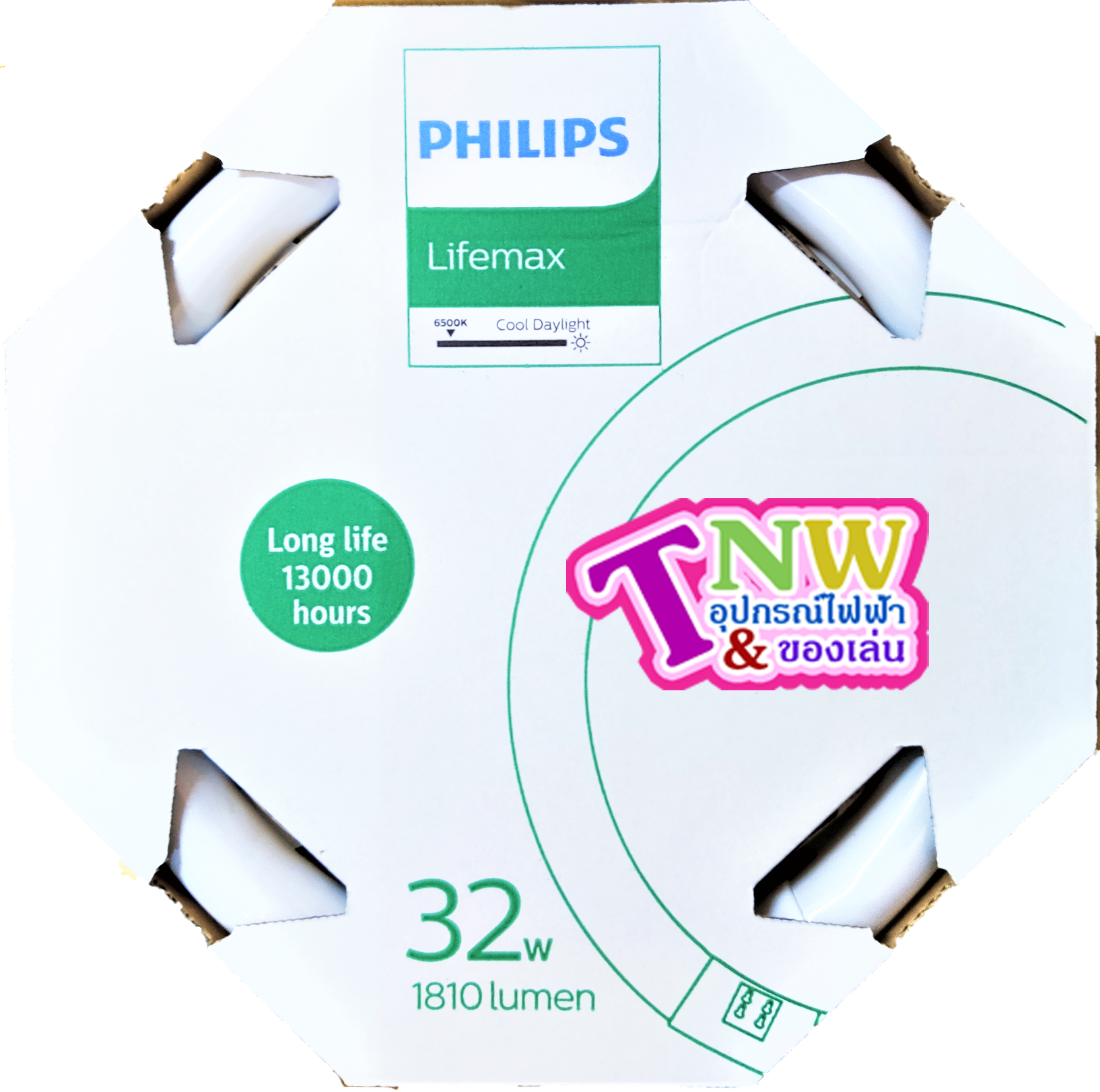 Philips Fluorescent นีออนกลม ฟิลิปส์ TL-E 32W /54-765 CoolWhite (5 หลอด)