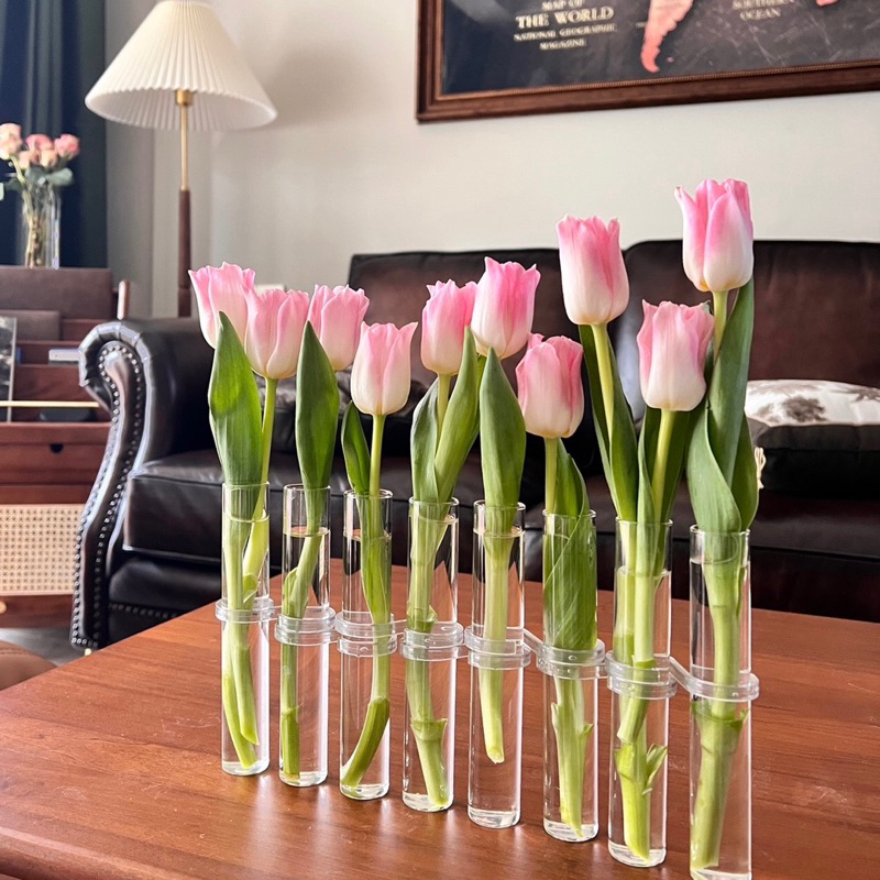 [พร้อมส่ง] Jnihouse : แจกันแท่งใส แจกันแก้ว (Tube Vase)