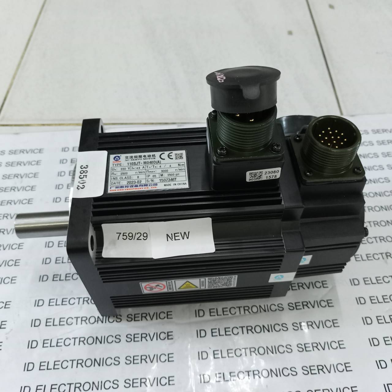 SERVO MOTOR " GSK " MODEL : 110SJT-M040D(A)