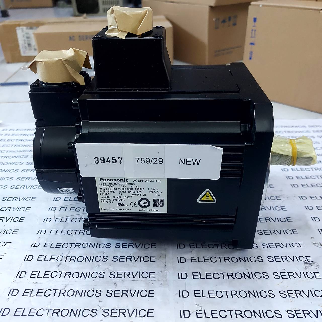 SERVO MOTOR '' PANASONIC '' MODEL : MDME202GCGM