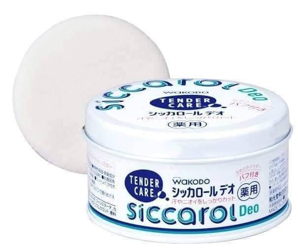 แป้งเด็ก Wakodo Siccarol Deo tender care 140g