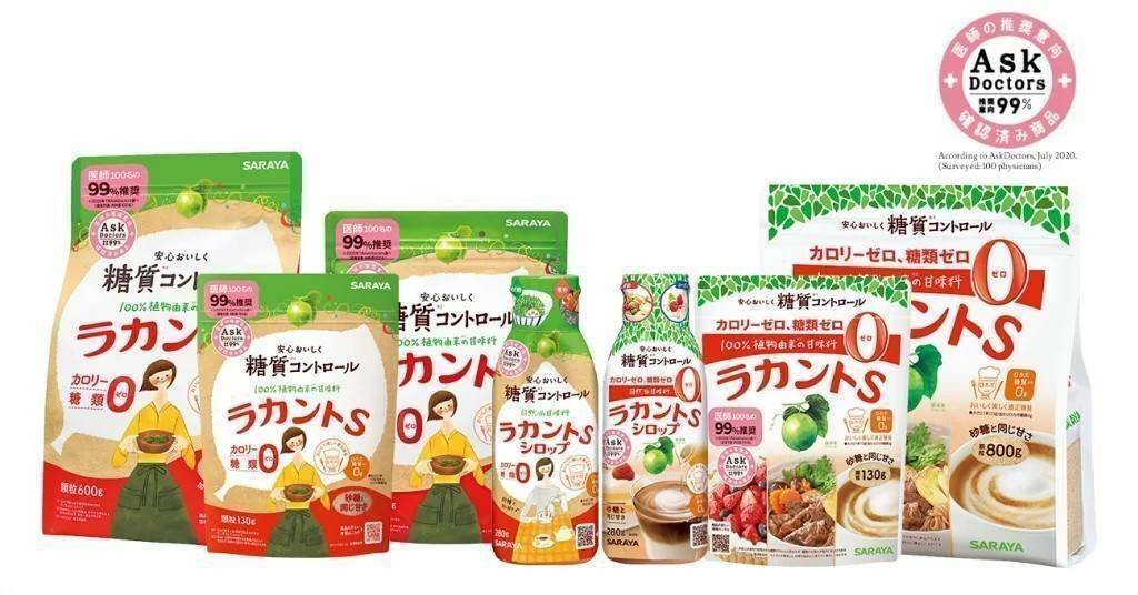 น้ำเชื่อมหล่อฮั่งก้วย Lakanto Natural Syrup ขนาด 280 กรัม จากประเทศญี่ปุ่น