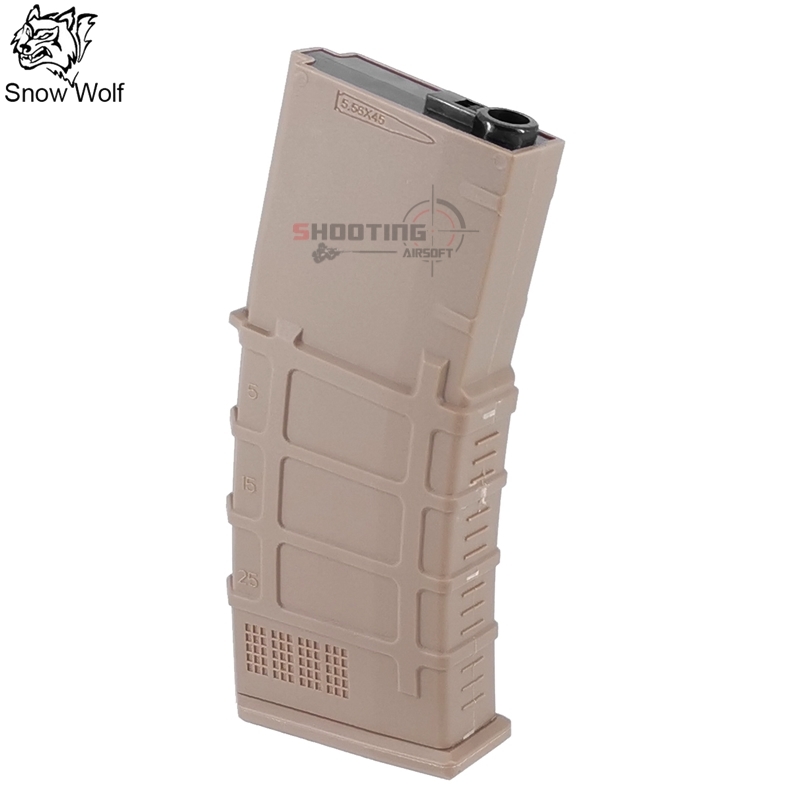 แม็กสแตนด์ Pmag Mid-Cap (120นัด) - Snow Wolf