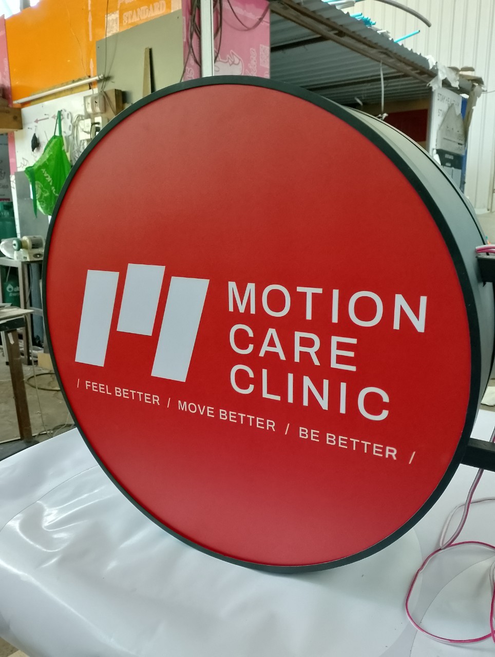 #ป้ายกล่องไฟติดหน้าร้าน