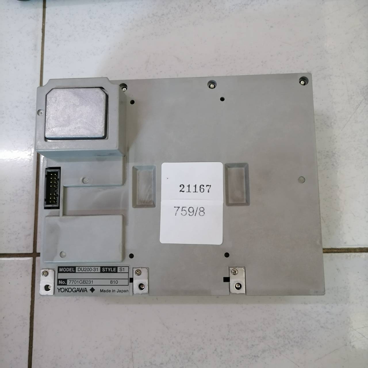 PLC " YOKOGAWA " MODEL " DU200-31