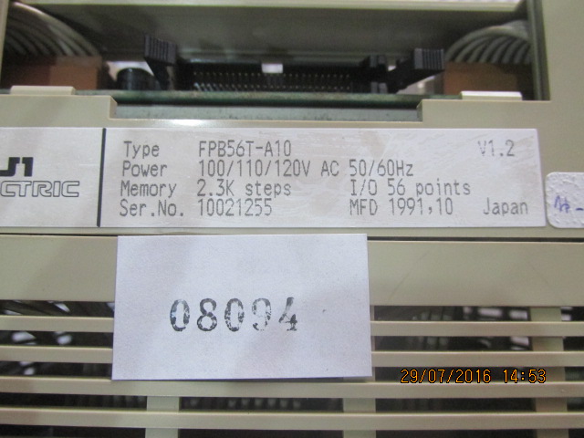 PLC " FUJI " MODEL : FPB56T-A10