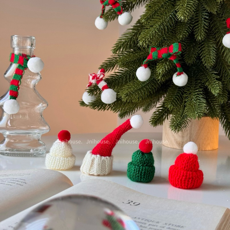 [พร้อมส่ง] Jnihouse : หมวกประดับคริสต์มาส โบว์คริสต์มาส (decorative Christmas hat)