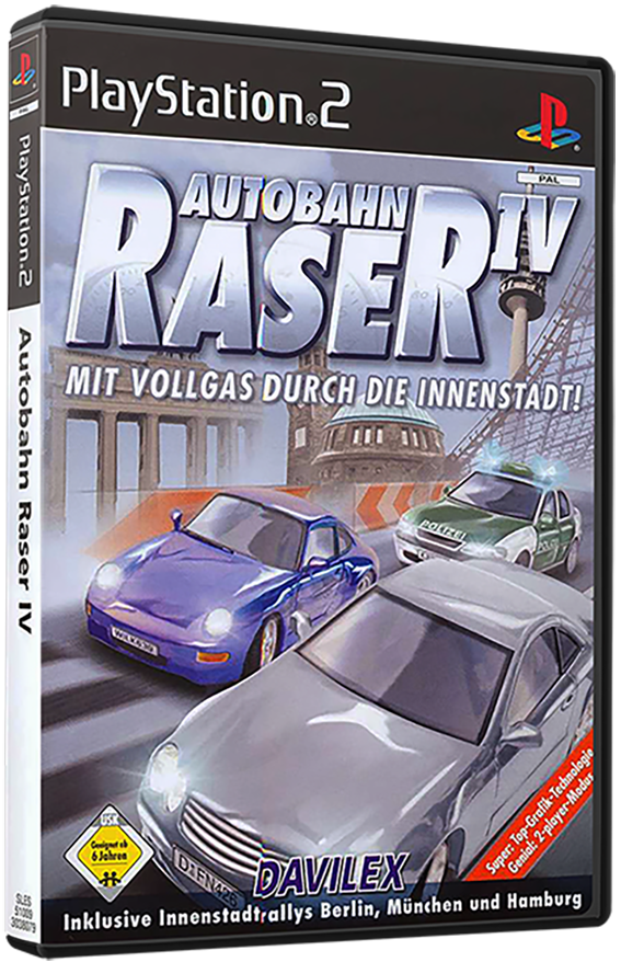 แผ่นเกมส์ PS2 : Autobahn Raser IV
