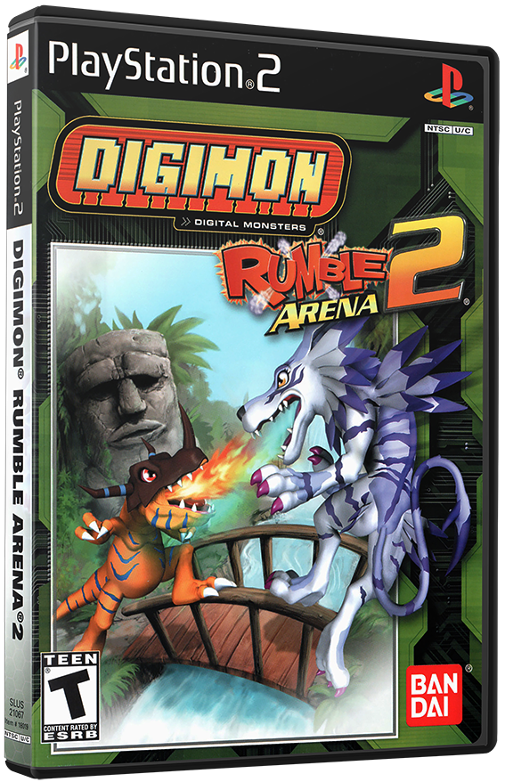 แผ่นเกมส์ PS2 : Digimon Rumble Arena 2