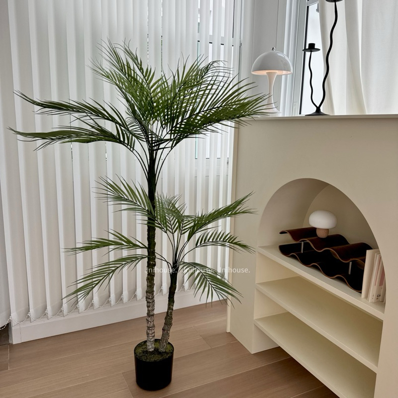[พร้อมส่ง] Jnihouse : ต้นปาล์มประดิษฐ์สูง 120 cm (Tree)
