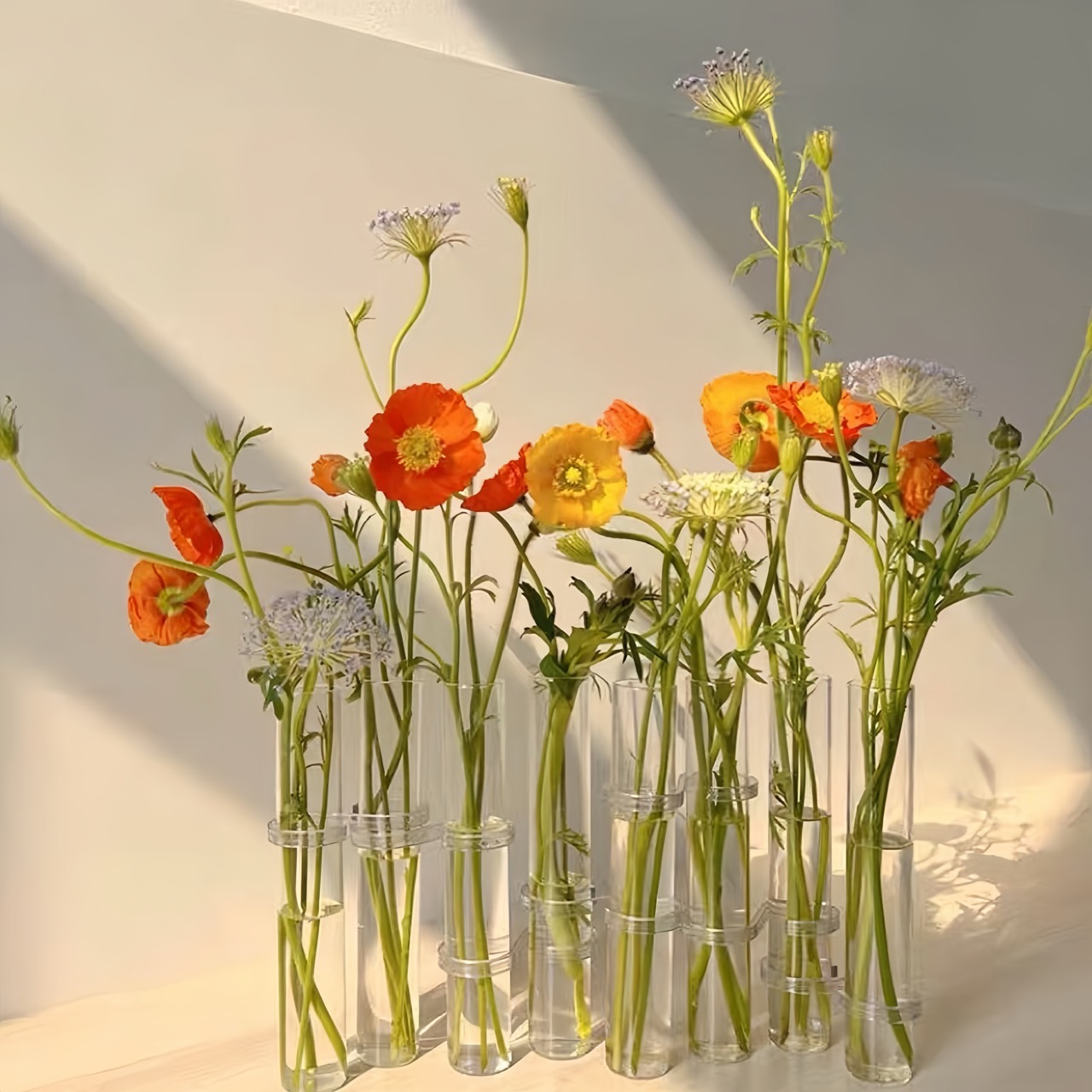 [พร้อมส่ง] Jnihouse : แจกันแท่งใส แจกันแก้ว (Tube Vase)