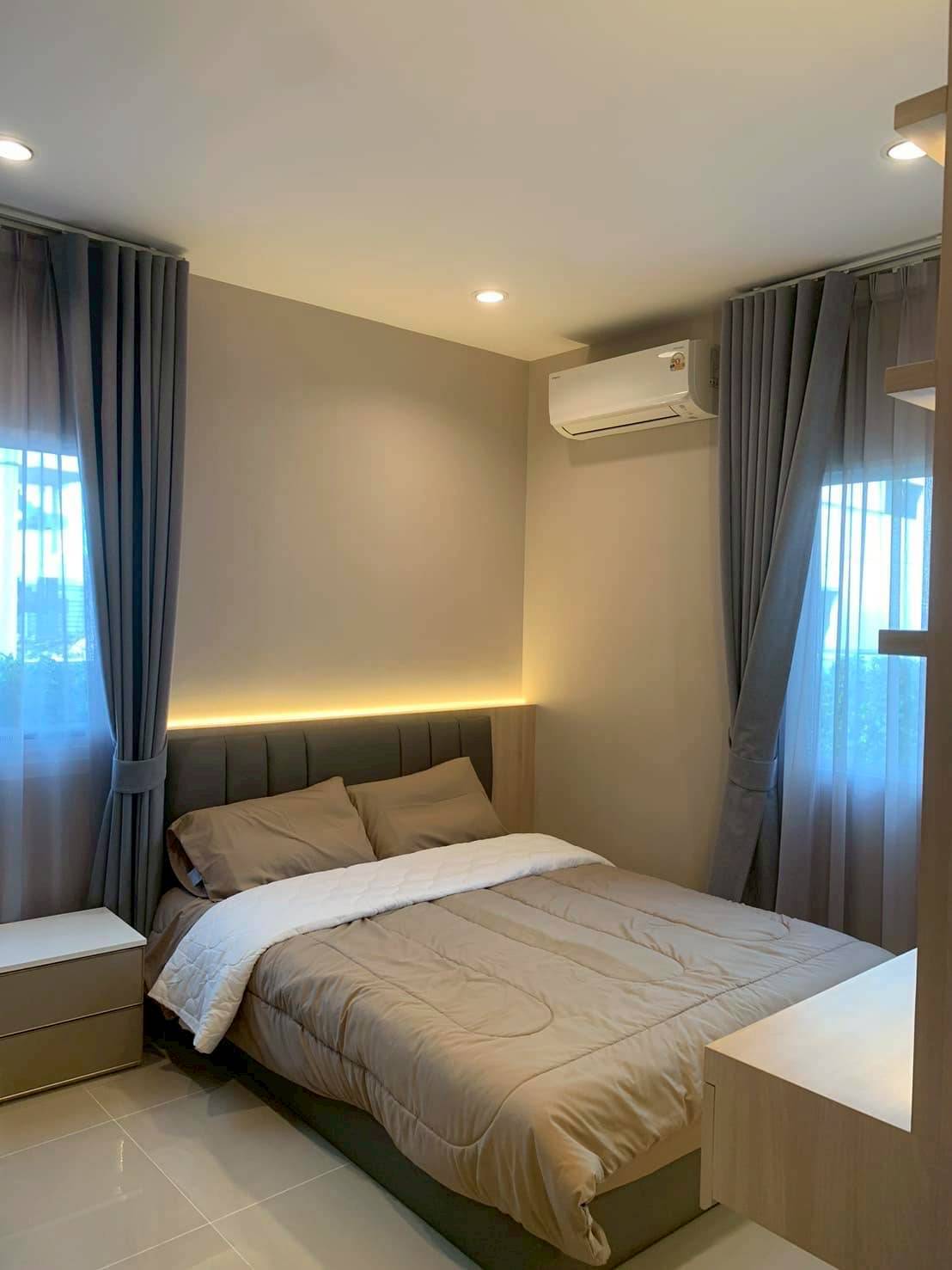 ให้เช่าบ้านเดี่ยว หมู่บ้านเนอวานา แอบโซลูท กรุงเทพกรีฑา บ้านหลังใหญ่แต่งครบ พร้อมเข้าอยู่ 25 ก.ย. 68 (N.1853)