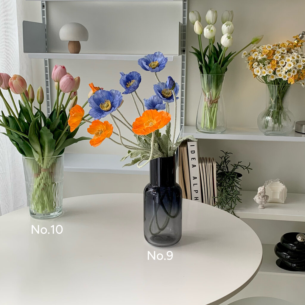 [พร้อมส่ง] Jnihouse : Glass Vase แจกันดอกไม้ แจกันแก้วใส